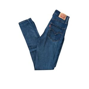 Levi's 721 Skinny Blue Denim Jeans